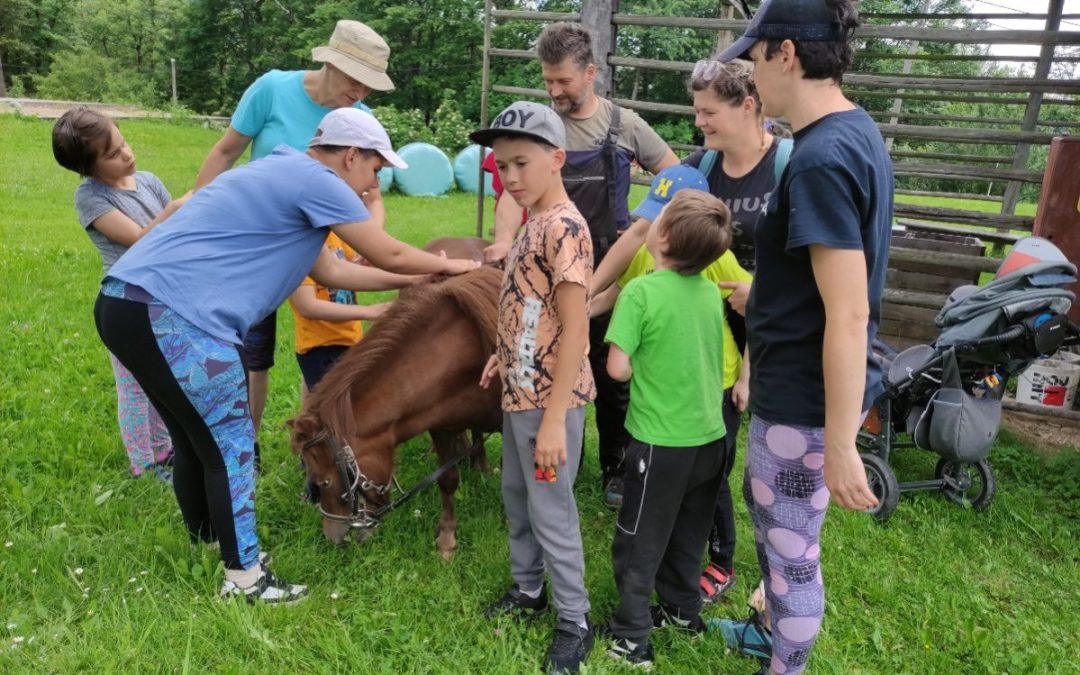 Šola v naravi na kmetiji pri Ljubici